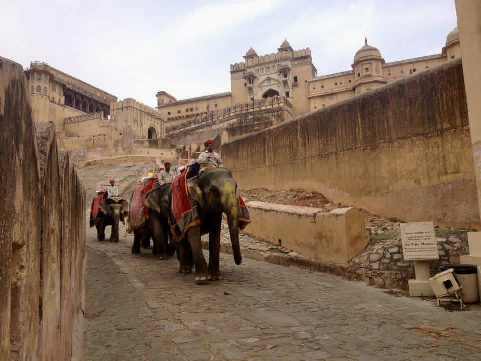 India by train: Jaipur