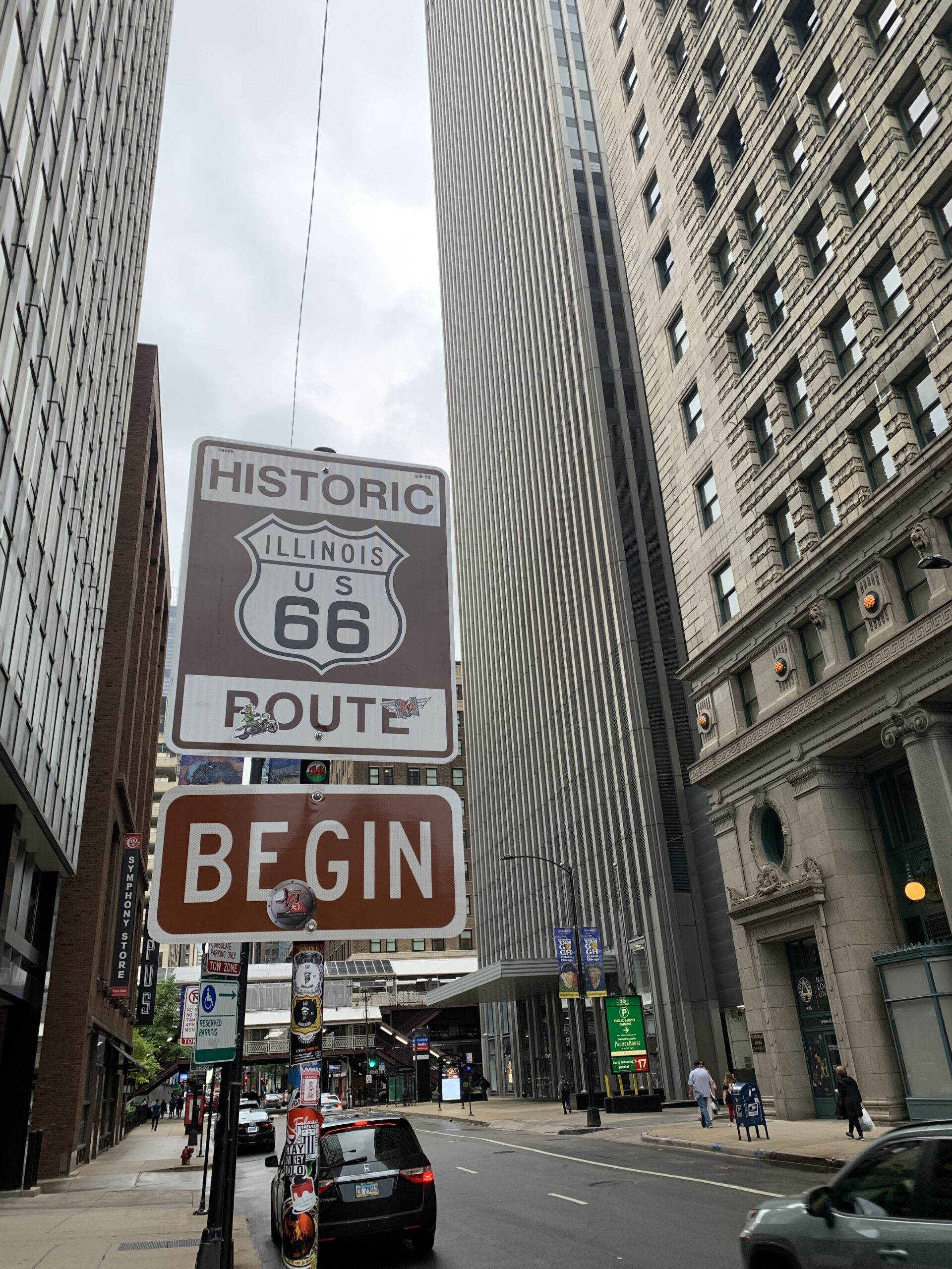 Route 66: Day 1 Chicago IL to Springfield IL