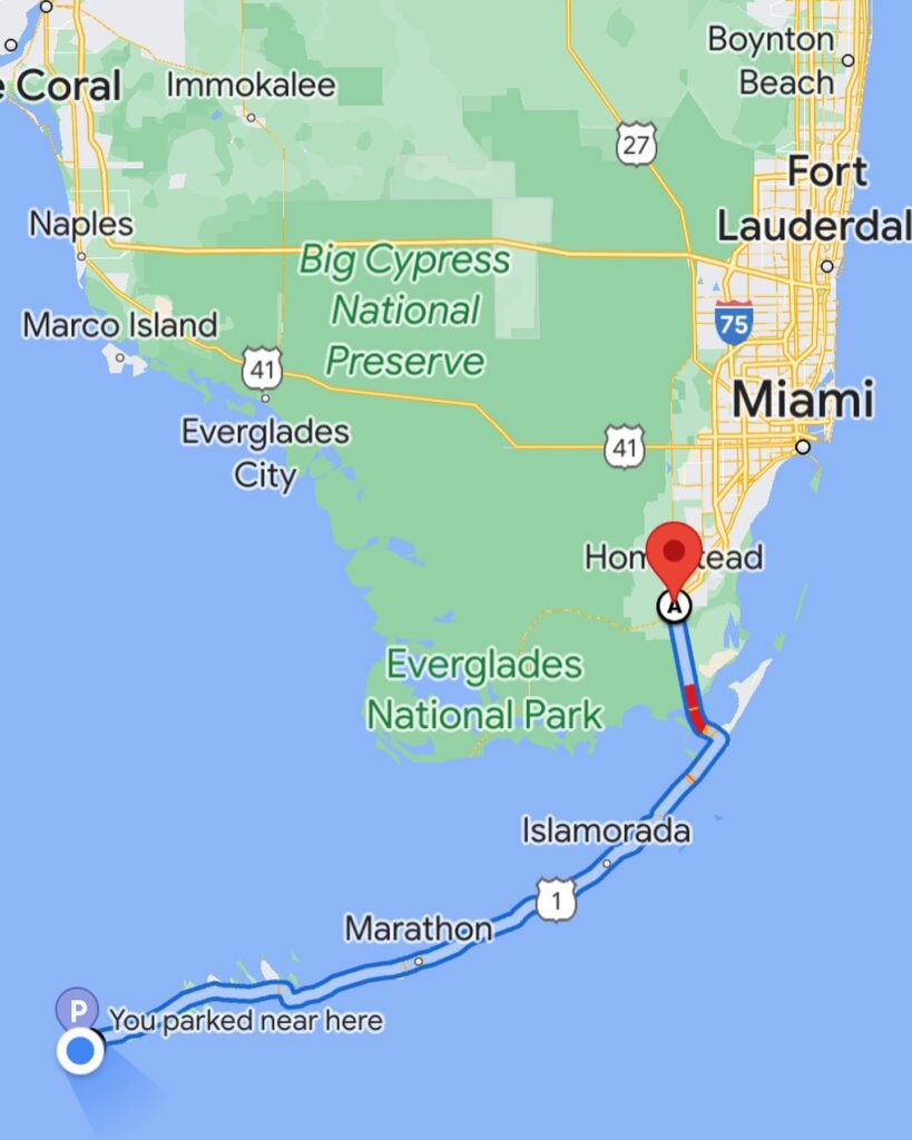 Day 9: Florida City FL to Key West FL