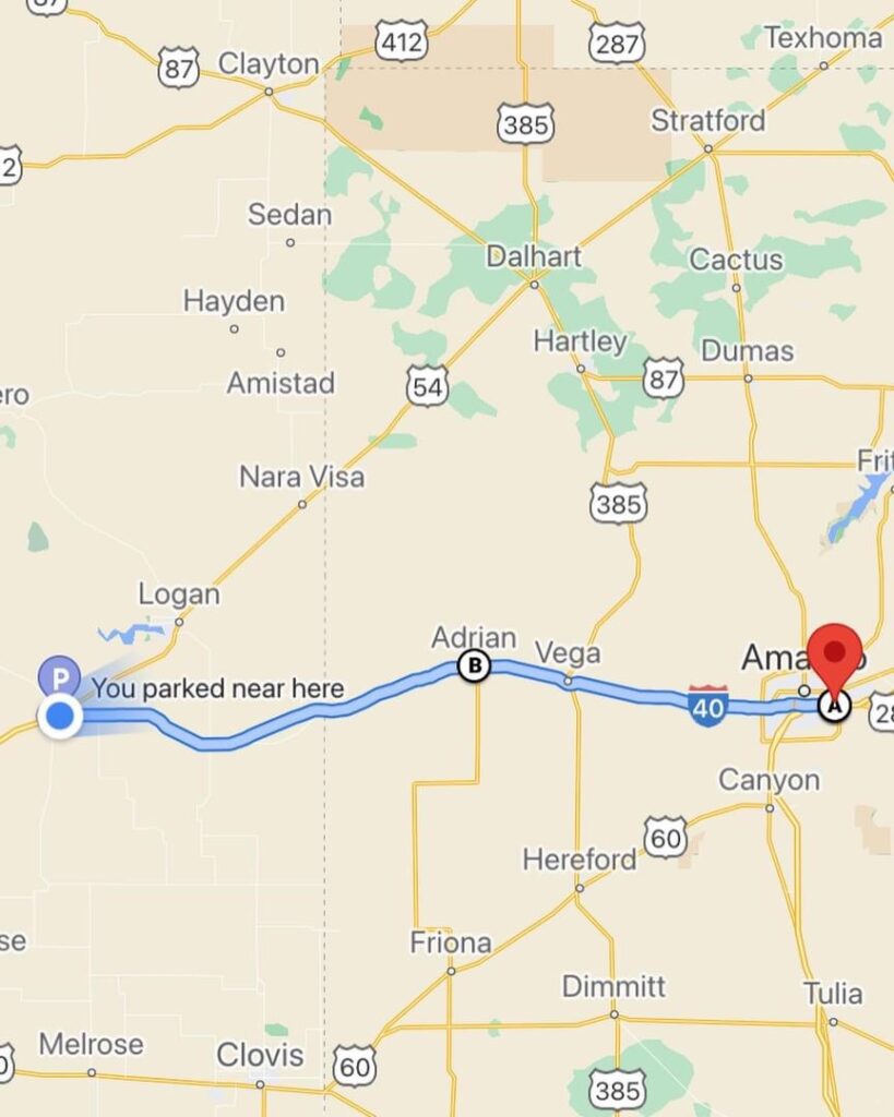 Route 66: Day 6 Amarillo TX to Tucumcari NM