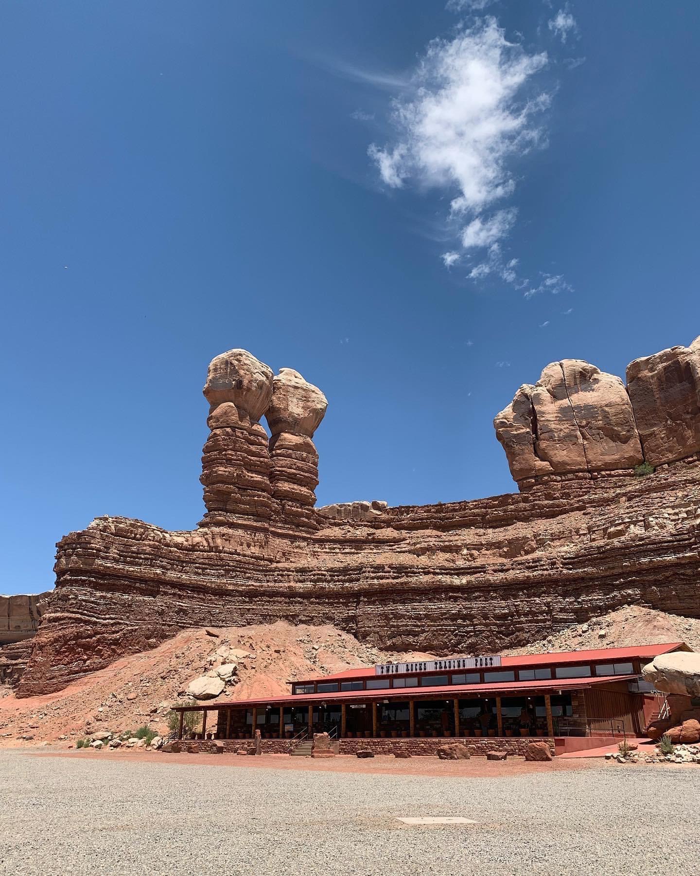 Gallup NM to Bluff UT: trading post in Bluff