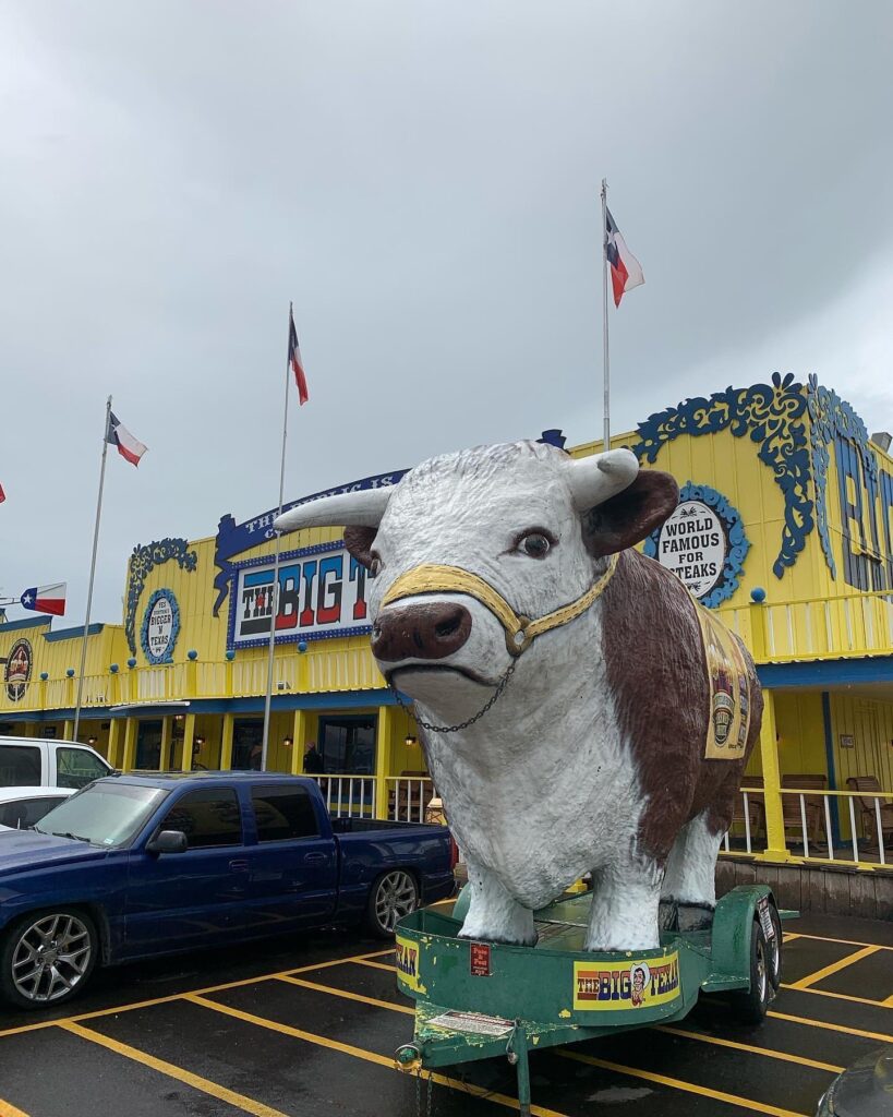 Driving the Historic Route 66: The Big Texan Steak Ranch, Amarillo