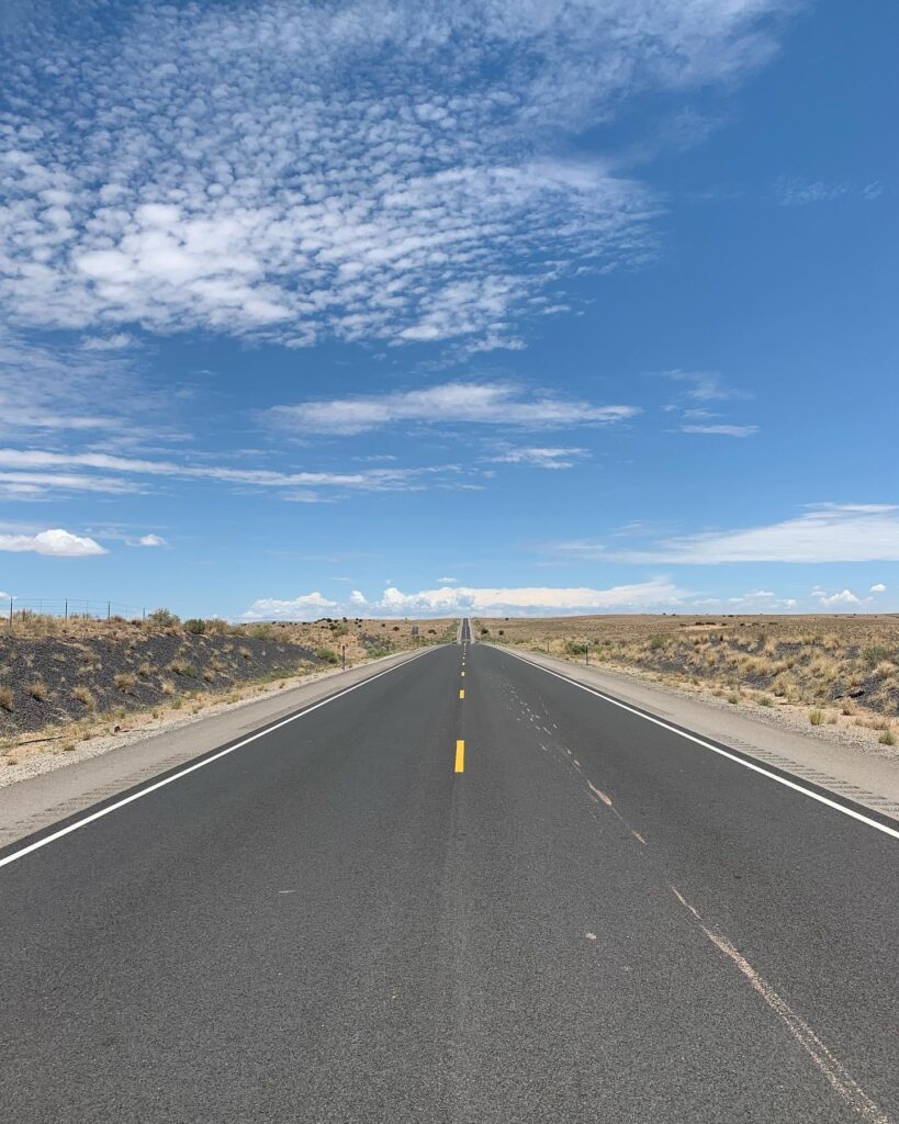 Route 66: Santa Fe to Gallup: solitary ride