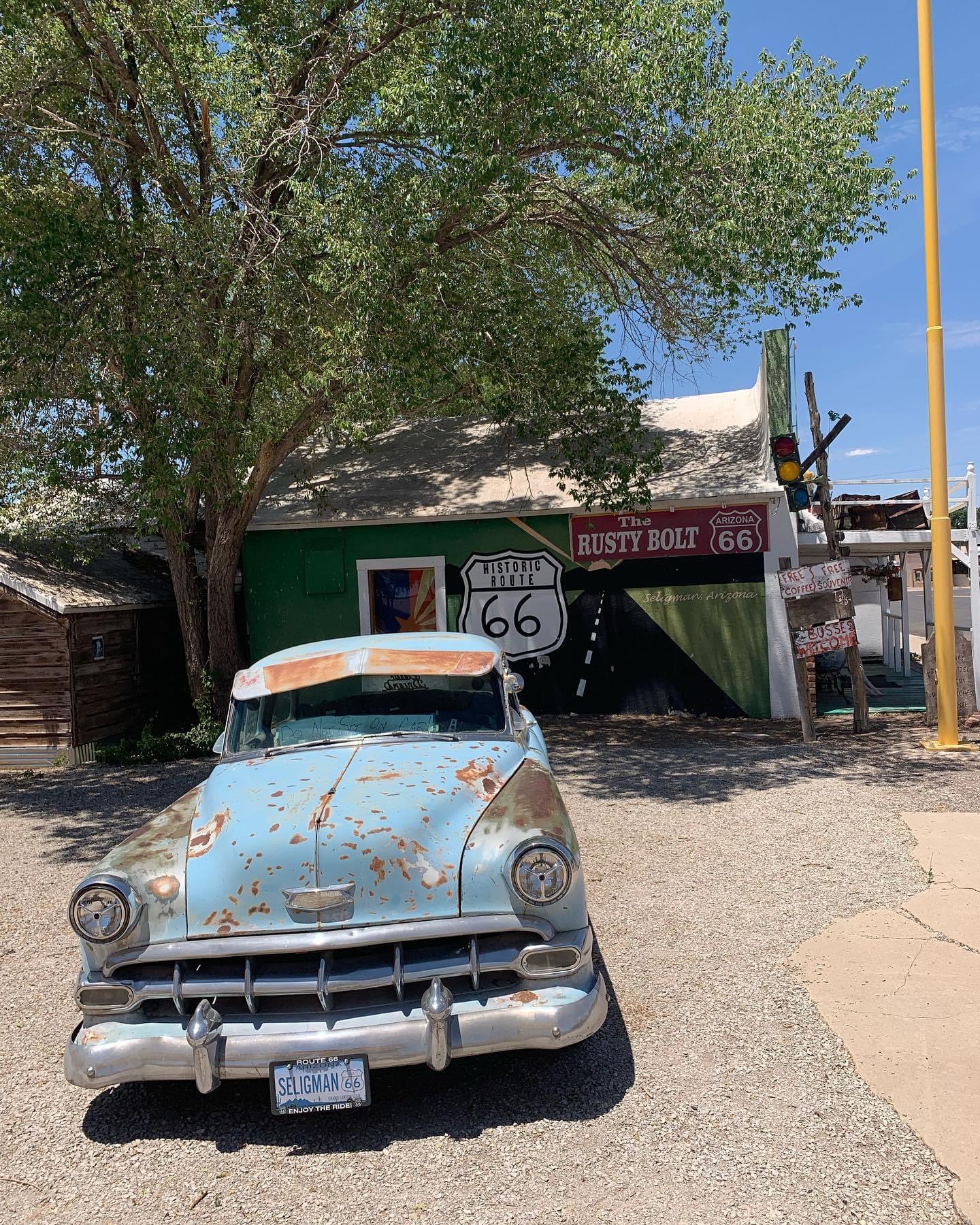 Route 66: Sedona to Kingman. Seligman