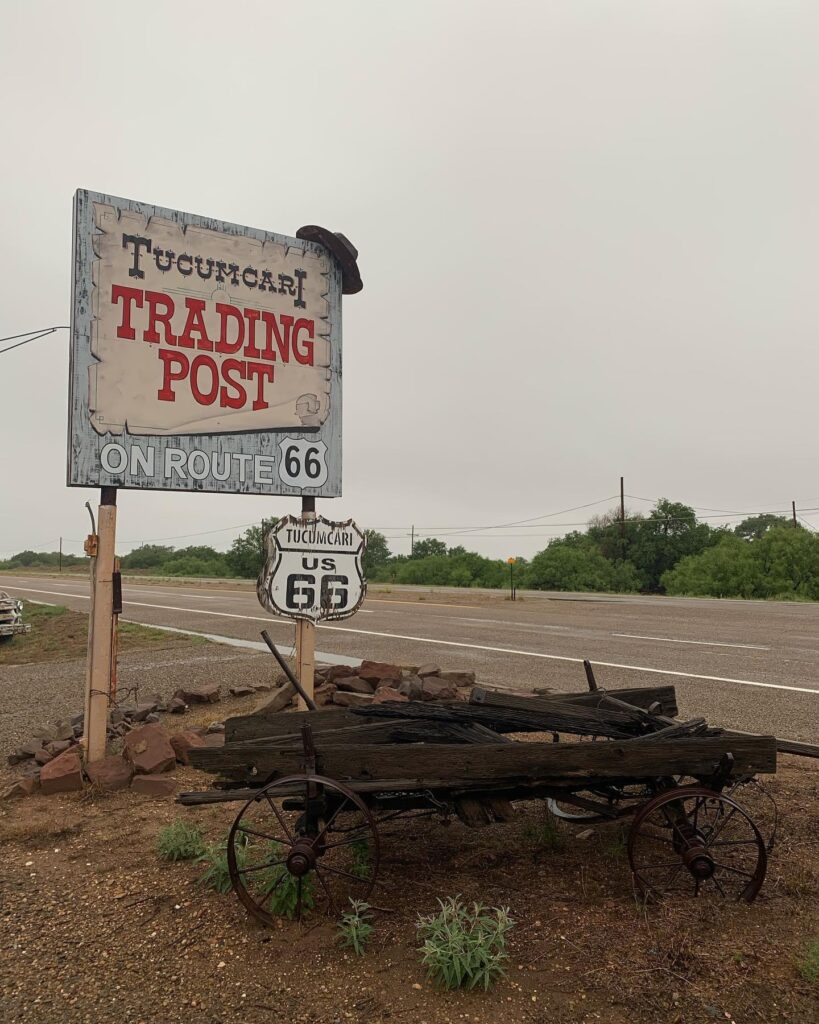 Route 66: Day 7 Tucumcari NM to Santa Fe NM abandoned trading post