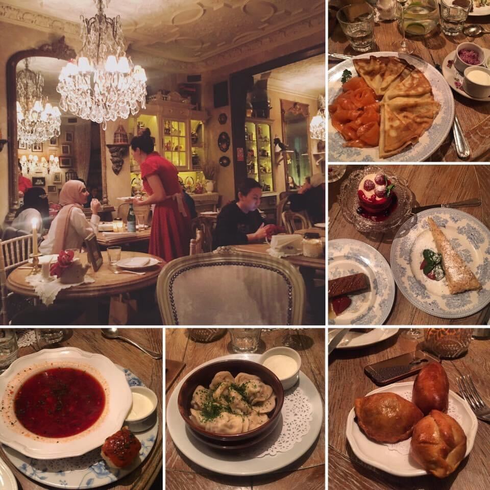 Russian Cuisine in London: Mari Vanna