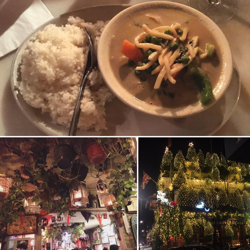 Thai Cuisine in London: The Churchill Arms