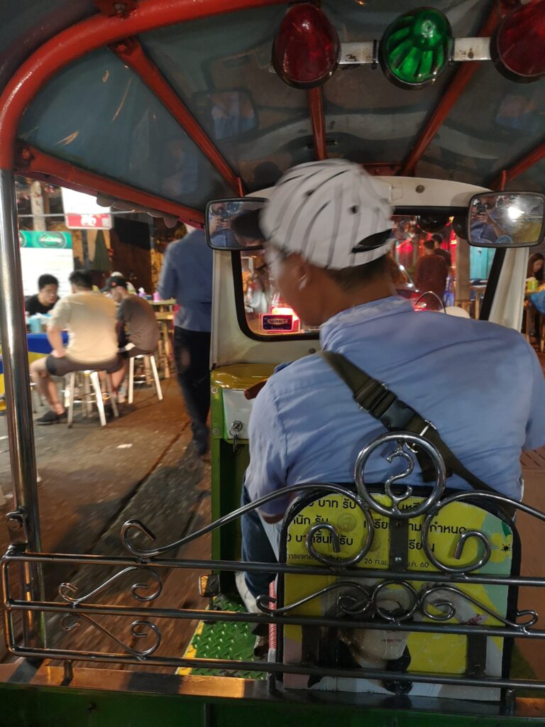 Thailand Bangkok Ride a Tuk Tuk in Bangkok