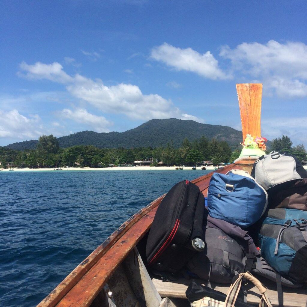 Backpacking in Thailand:  the boat to Ko Lipe