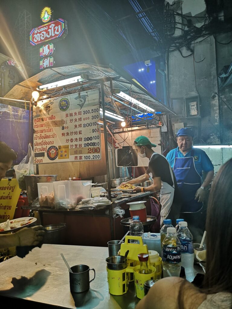 Thailand Bangkok Street food restaurant